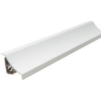 Primo Wandanschlussleiste 260 cm, 23 x 25 mm, weiß Leisten
