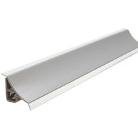 Primo Wandanschlussleiste 260 cm, 23 x 25 mm, Alu Leisten