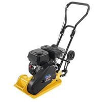 Scheppach Rüttelplatte HP 1100 S 4.000 W 163 ccm inkl. Matte und Fahrwerk