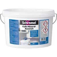 Schimmel X Kalk-Mineral-Anstrich 5 L Anti-Schimmel & Nikotinsperre