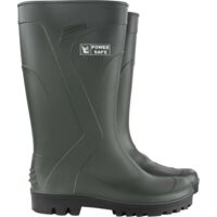 Power Safe Gummistiefel grün-schwarz Arbeitskleidung