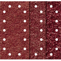 Wolfcraft Haftschleifstreifen 115 x 230 mm Korund 5 Stück Schwingschleifer