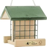 CJ Wildlife Futterhaus Pasadena grün/natur LxBxH 18x19x19 cm Vogelhäuser