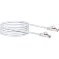 Schwaiger CAT 6 Netzwerkkabel (SF/UTP) 20 Meter, weiß Netzkabel