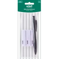 Gründl Wäschemarkierset 30 Labels Handarbeit