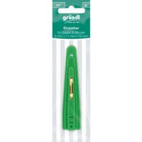 Gründl Einzieher für Elastic und Bänder grün 6/11/16 mm Handarbeit