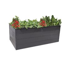 TrendLine Hochbeet Stahl 200 x 100 x 76 cm Lech inkl. Schneckenkante Hochbeet