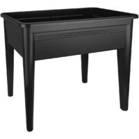 Elho Anzuchttisch XXL 76,7 x 58,1 x 73,1 cm Schwarz Pflanztisch Hochbeet