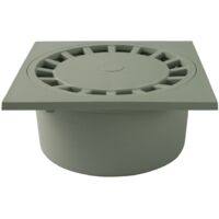 Marley Abläufe DN 50 Bodenablauf 150 x 150 mm, für Flacheinbau Siphons & Abläufe