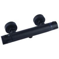 Cornat Brausethermostat Noir round schwarz Brausethermostat