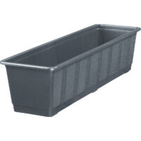 Geli Blumenkasten Standard 60 cm anthrazit Pflanzkasten Blumenkübel Pflanzkübel