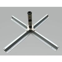 TrendLine Schirmständer Ø 34- 48 mm Plattenständer Sonneschirmständer