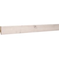Classen Clip-Fußleiste 240 cm 58 x 19 mm Epic Creme Clip-Fußleiste