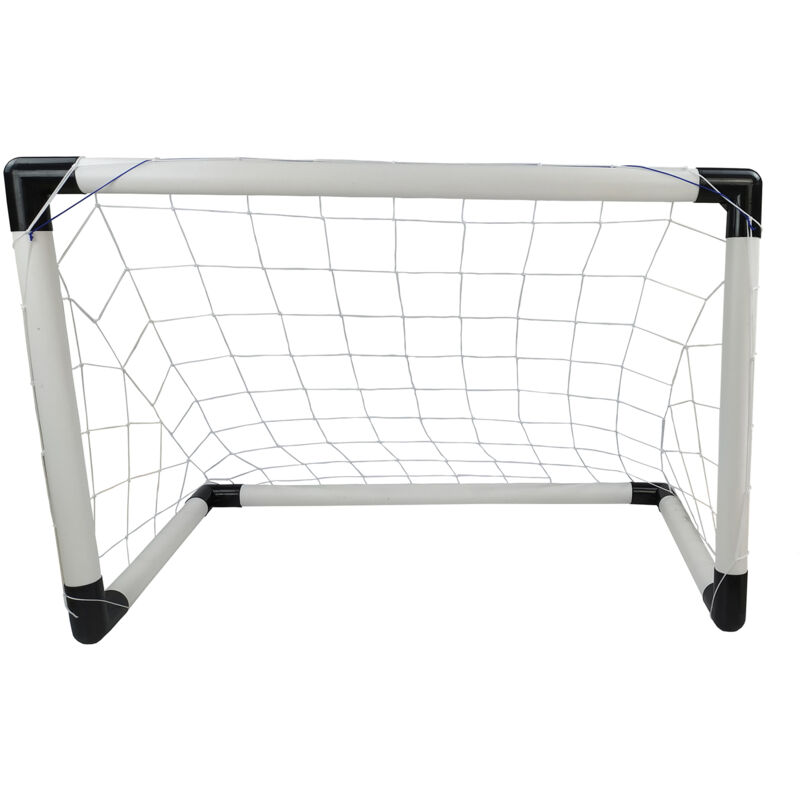 Set Porte Calcio 2 in 1 Outdoor Toys 56x192x110 cm per Bambini di Etá  Superiore ai 4 Anni