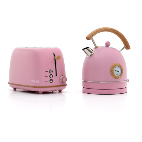 Set Colazione Bollitore E Tostapane 1,7L Bollitore 4 Fette 3000W Grigio Comfortxl 94637403 - Foto 8