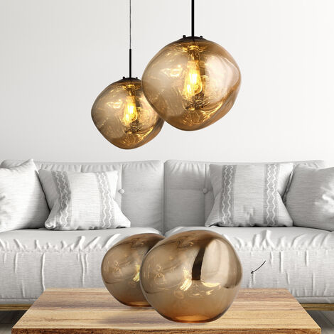 Lampada da Tavolo Lumineca Dotent 36x32 cm Dorata