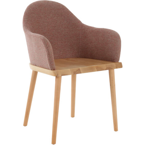 Sedia Pärumm Beksand Linen 57x54x82 cm Legno di Frassino Beige (1/5)