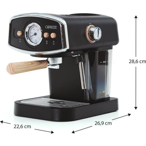 Macchina caffé express semi-automatica Caprizze Kai 1050 W 15 bar capacitá per  5 tazzine con