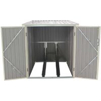 Box in Metallo per Bicicletta Gardiun Veloc I (X2) 2,81 m² Esterni 198x142x157 cm
