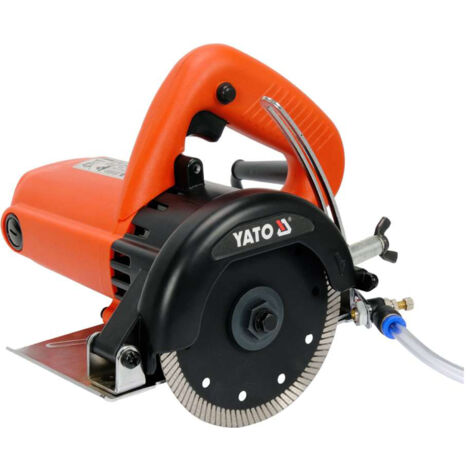 Yato – Steintrennsäge 125mm – Nass- und Trockenbetrieb – 1400W – für Feinsteinzeug, Naturstein, Beton – präziser Schnitt ohne Ausfransen (1/5)