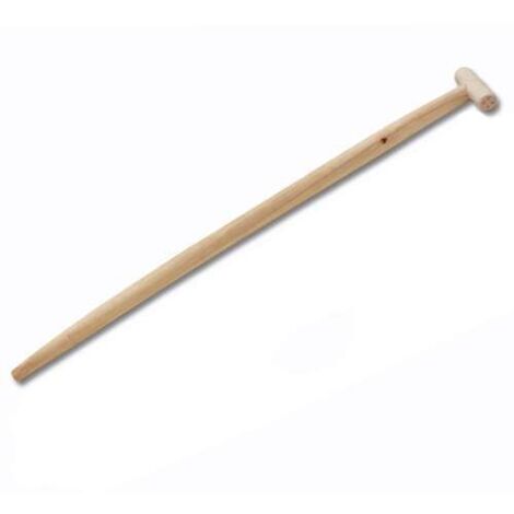 T-Griff-Stiel für Spaten, 90 cm, Buchenholz, Spatenstiel (1/3)