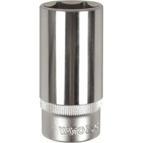 Sechskant Steckschlüssel Nuss Einsatz Lang SW 27 mm 1/2" (1/4)