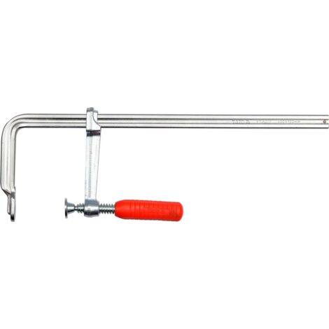 Geschmiedete Tischlerzwinge 400x120 mm mit Schnellverstellung (1/2)