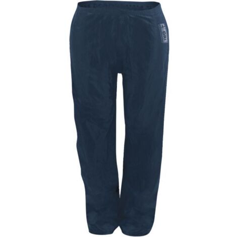 Arbeitshose Regenhose Regen-Bundhose Wellwork Navy Größe M (1/2)