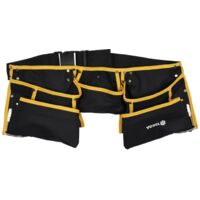 Vorel Werkzeuggürtel, mit aufgenähten Taschen, ideal zum Organisieren von Werkzeug de effizient, ergonomisches Design, langlebig, 1 St.
