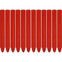 Technische Markierkreide, Signierkreide ROT 12er-Pack