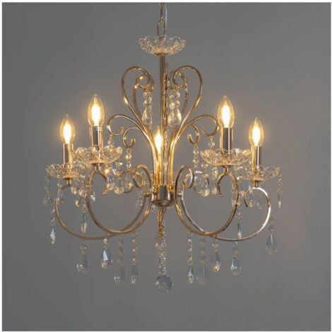 Lustre cristal or rose - Pavia