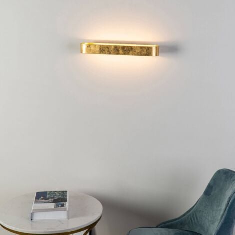 Applique LED feuille dorée design - Dro