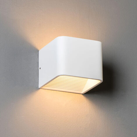 Applique Murale LED 6W compatible avec variateur - 10cm - Quadra (1/5)