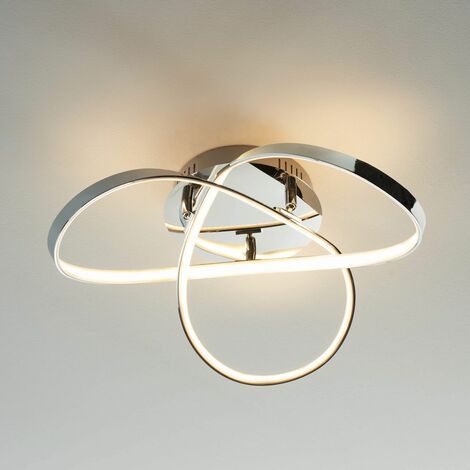 Plafonnier LED design 4 cercles - Paciano