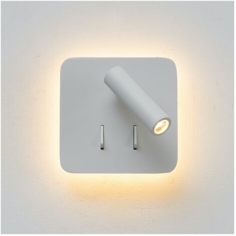 Liseuse double lumière LED multifonctionnelle - Bilbao