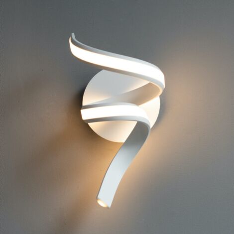 Applique ruban spirale LED blanche - Kauai (1/5)