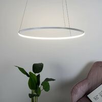 Suspension LED design Diamètre 65 cm - Uccello - Blanc