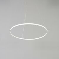 Suspension LED design Diamètre 65 cm - Uccello - Blanc