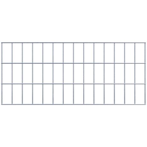 Grille de Gabion à l’unité - Dimensions: 70 cm x 30 cm - mailles de 5 x 10 cm - Made in Germany (1/2)
