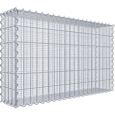 Gabiondeco - Gabion à mailles très fines pour gravillon 100 cm x 60 cm x 20 cm (L x H x P). maille 5 x 10 cm. spirale - Made in Germany (1/3)
