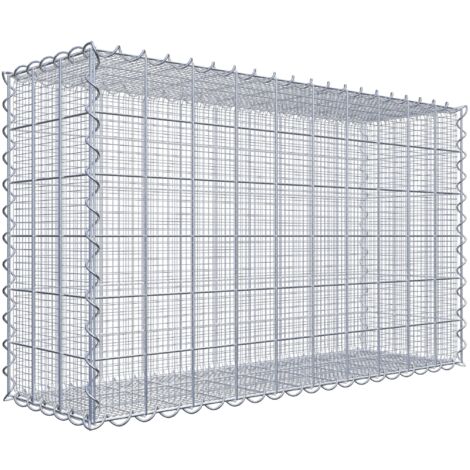 Gabiondeco - Gabion à mailles très fines pour gravillon 100 cm x 60 cm x 30 cm (L x H x P). maille 10 x 10 cm. spirale - Made in Germany