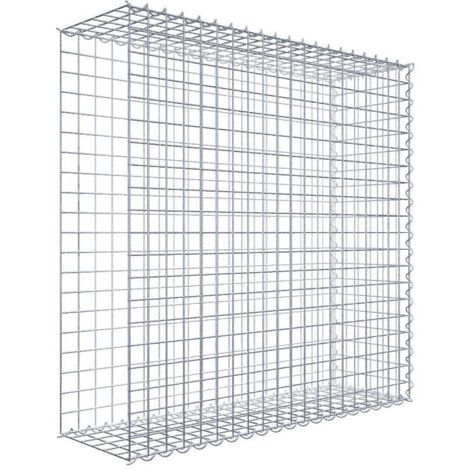 Gabiondeco - Gabion - Element de prolongation en longueur 100 cm x 100 cm x 30 cm (L x H x P). maille 5 x 5 cm. Spirale. Avert.: il manque une grille - Made in Germany (1/5)