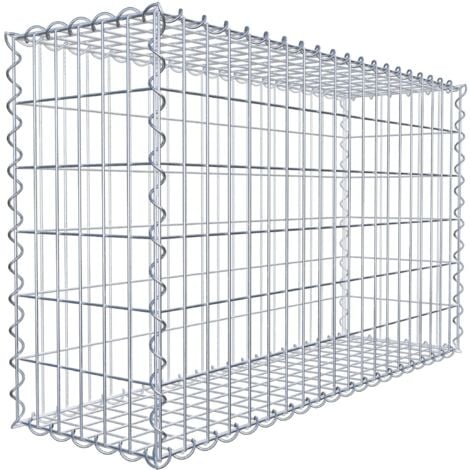 Gabion 100x60x30cm ��made in Germany�� - mailles rectangulaires 5x10cm