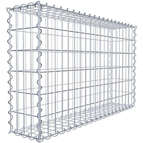 Gabion Haute Qualité L 100 x H 60 x Ep 20 cm - Mailles Rectangulaires 5 x 10 cm - GabionDeco® - Made in Germany