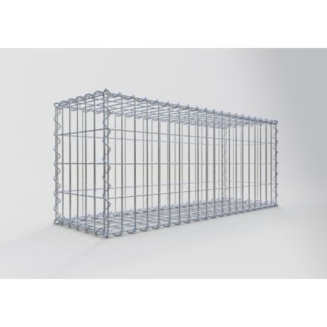 Gabiondeco - Gabion 100 cm x 40 cm x 30 cm (L x H x P). mailles 5 x 10 cm. Spirale - Made in Germany