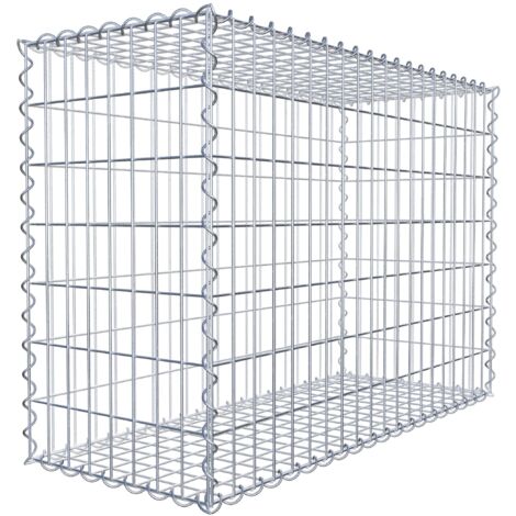Gabion 100x70x40cm ��made in Germany�� - mailles rectangulaires 5x10cm