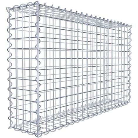 Gabiondeco - Gabion 100 cm x 60 cm x 20 cm (L x H x P). mailles 5 x 5 cm. Spirale - Made in Germany
