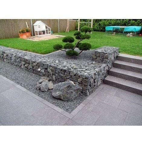 Gabiondeco - Gabion 100 cm x 50 cm x 30 cm (L x H x P). mailles 10 x 10 cm. Spirale - Made in Germany