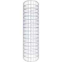 Gabiondeco - Colonne de Gabion ronde. diamètre 32 cm. maille 5 x 5 cm - Hauteur : 80 cm - Made in Germany