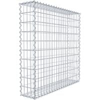 GabionDeco® - Gabion Haute Qualité L 100 x H 100 x Ep 20 cm - Mailles Rectangulaires 5 x 10 cm - Made in Germany